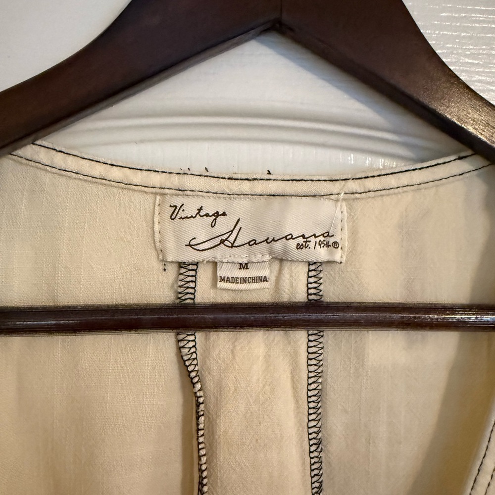 NWT Vintage Havana Off-White Crop Top in size Medium